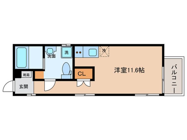 Bloom烏森の物件間取画像